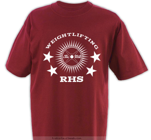 WEIGHTLIFTING RHS T-shirt Design SP1043