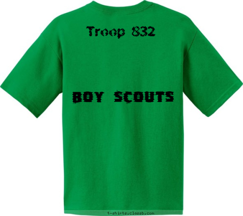 Boy Scouts Friends High Adventure Biking camping Hiking Eagle Bound Troop 832 T-shirt Design 