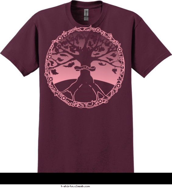 Fall Family Tree Shirt T-shirt Design