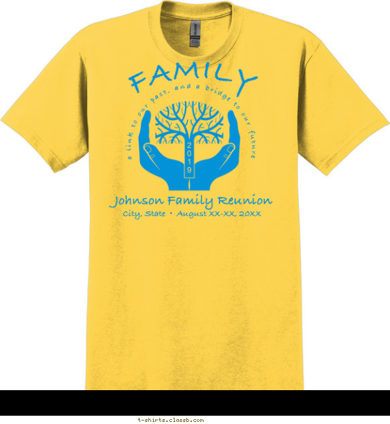 Family Palm Tree T-shirt Design