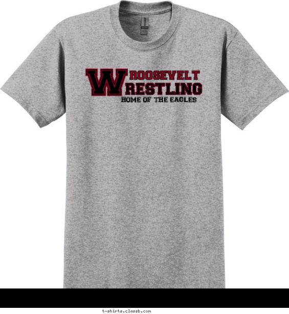 Wrestling Winners new home T-shirt Design