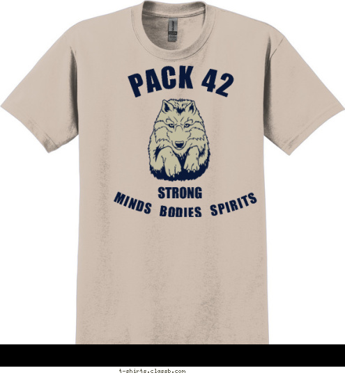 New Text STRONG
 MINDS  BODIES  SPIRITS PACK 42 T-shirt Design 