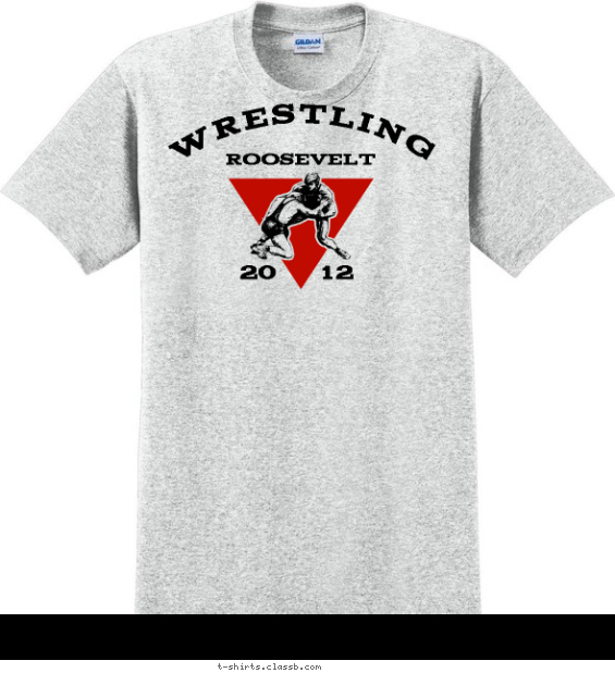 Keep Pushing Wrestling T-shirt Design