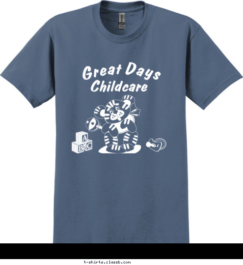 Childcare Great Days T-shirt Design SP1739