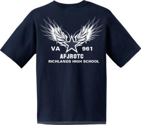 T-shirt Design RHS AFJROTC