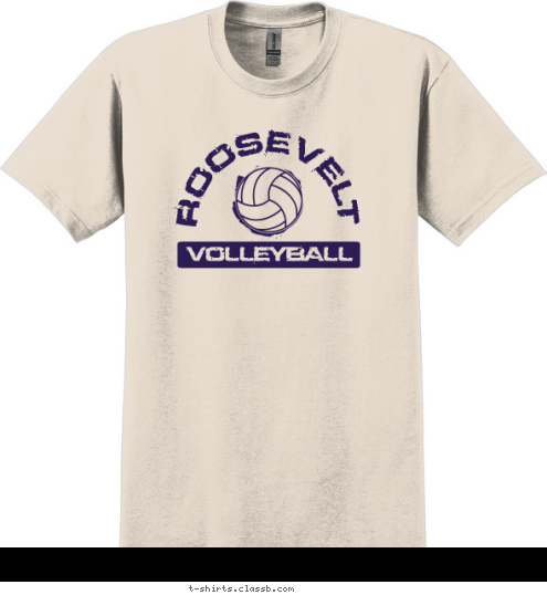 VOLLEYBALL ROOSEVELT T-shirt Design SP1055