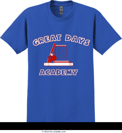 ACADEMY GREAT DAYS T-shirt Design SP1740