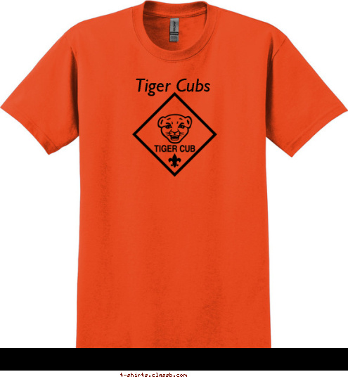 Tiger Cubs T-shirt Design 