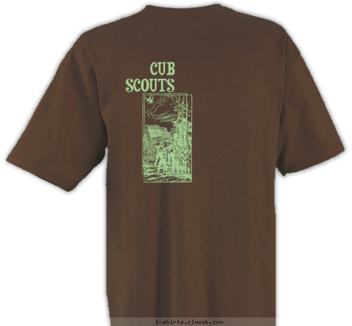                    CUB SCOUTS T-shirt Design 