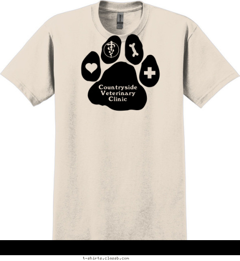 (813) 788-7026 Countryside
Veterinary
Clinic T-shirt Design 