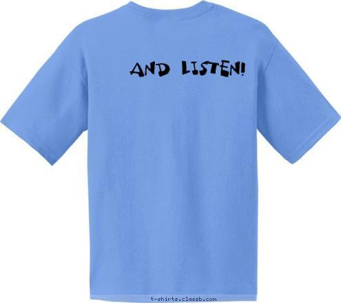 SHUT UP! SHUT UP! AND LISTEN! SHUT UP! T-shirt Design shut up and Listen