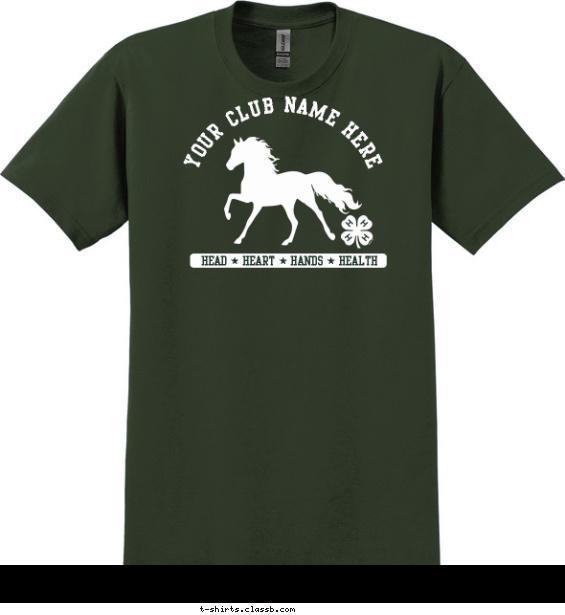 Galloping Horse T-shirt Design