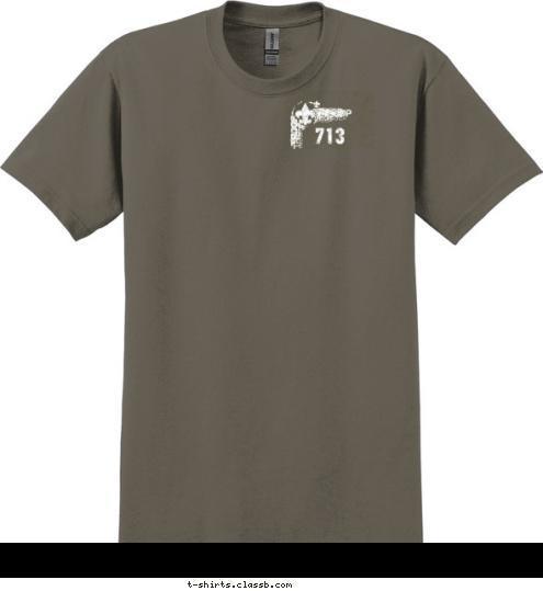 Troop 713 713 713 Lakeland, FL BOY SCOUT T-shirt Design 