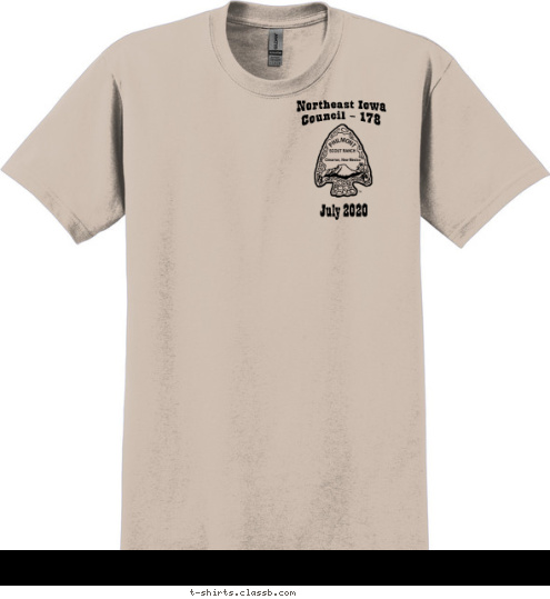 T-shirt Design Philmont 2020 Crew 3