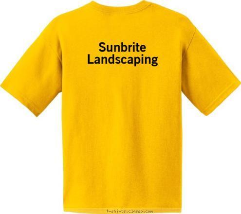 Sunbrite Landscaping T-shirt Design 