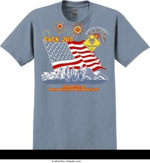 PACK  Jacksonville, FL
Mandarin United Methodist Church Making Leaders Jacksonville, FL
Mandarin United Methodist Church 268 PACK  T-shirt Design Pack268