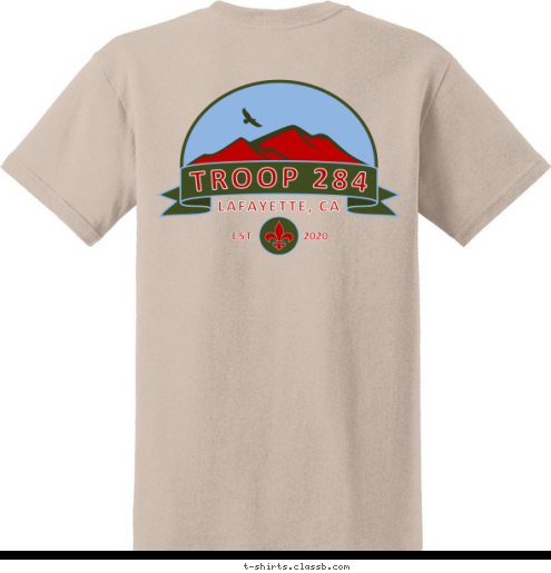 T-shirt Design TROOP 284 FOUNDING MEMBER