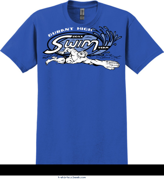 Swim Logo T-shirt Design