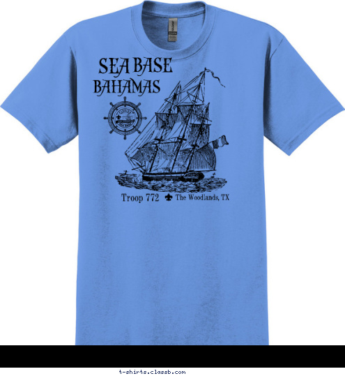 T-shirt Design 21 SeaBase 1