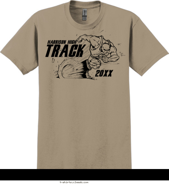 Track Cannon T-shirt Design