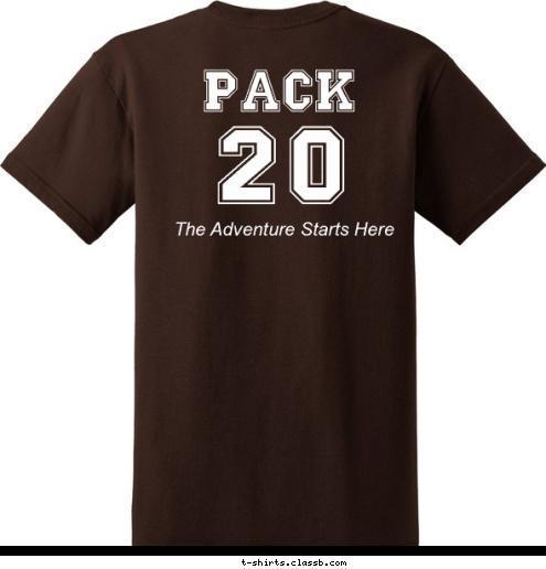 Cub Scouts The Adventure Starts Here





 20 PACK T-shirt Design 