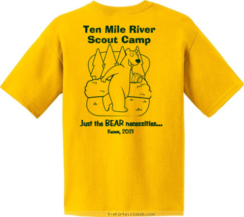 T-shirt Design 2021 Summer Camp