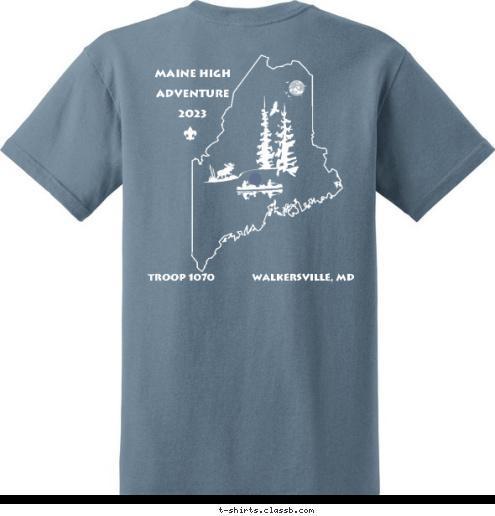 T-shirt Design Maine1