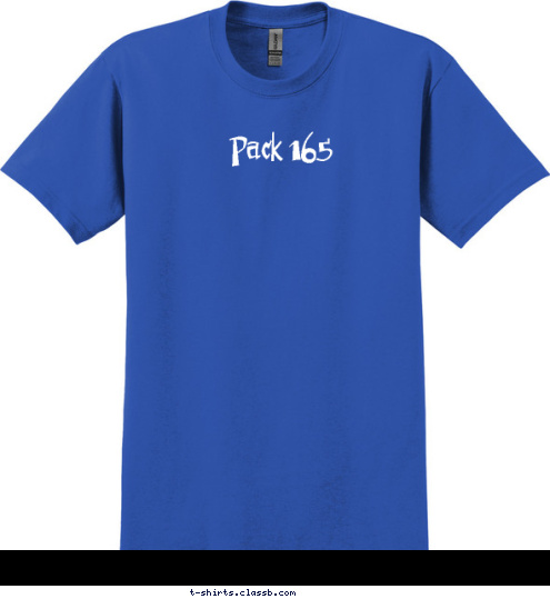 Pack 165 T-shirt Design 