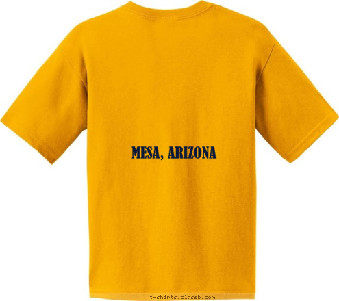 MESA, ARIZONA Pack 10 Cub Scout  T-shirt Design 