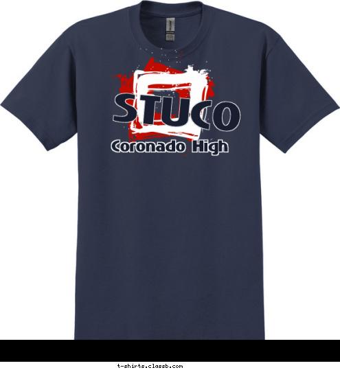 Coronado High  STUCO T-shirt Design 