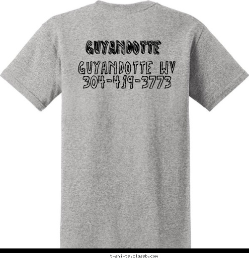  Guyandotte WV 304-419-3773  Guyandotte   Guyandotte  POPEYES  Motorcycle Shop T-shirt Design 