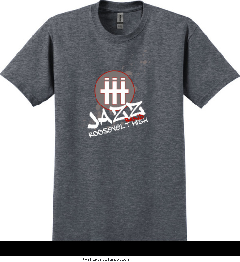 band roosevelt high JAZZ T-shirt Design SP1154