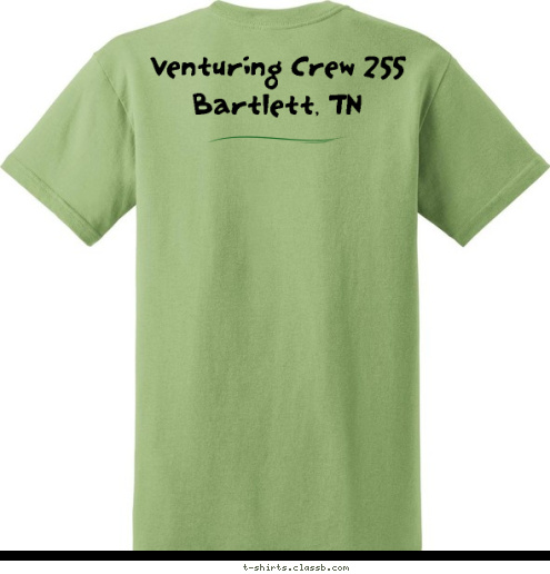 Venturing Crew 255 New Text Venturing Crew 255
Bartlett, TN Venturing Is.....
    Adventure
      Leadership
        Challenge
           Attitude
              Courage
                 Faith
                   Fun
 T-shirt Design Crew 255 T