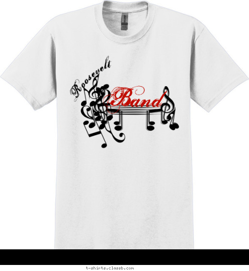 Band Roosevelt T-shirt Design SP1164