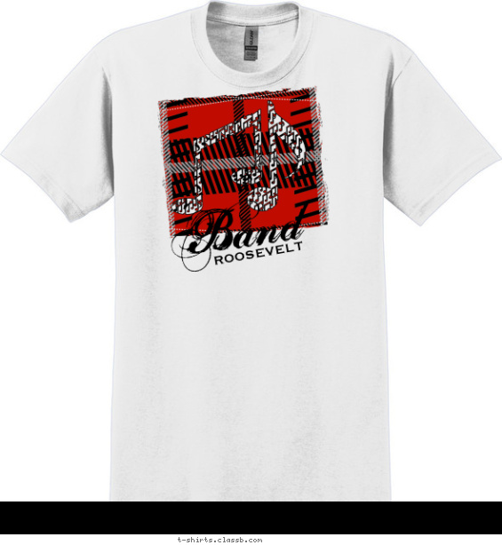 Scratch Band T-shirt Design
