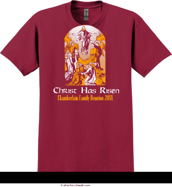 Christ Has Risen T-shirt Design