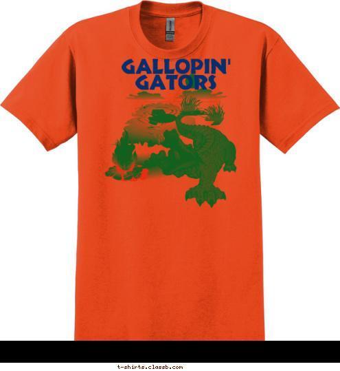 Webelos
 Den 7
 Gallopin' Gators T-shirt Design 