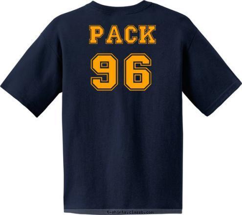 PACK 96 RINGWOOD, NJ 96 PACK T-shirt Design 