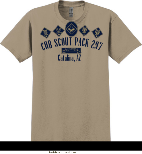 Catalina, AZ CUB SCOUT PACK 297 T-shirt Design 