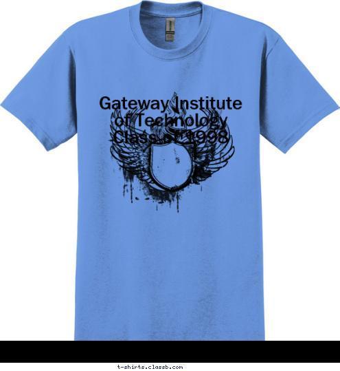 Gateway Institute of Technology Class of 1998 T-shirt Design 