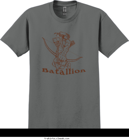 Your text here Motovation dedication will lead to graduation Hazlehurst Indian Batallion T-shirt Design 