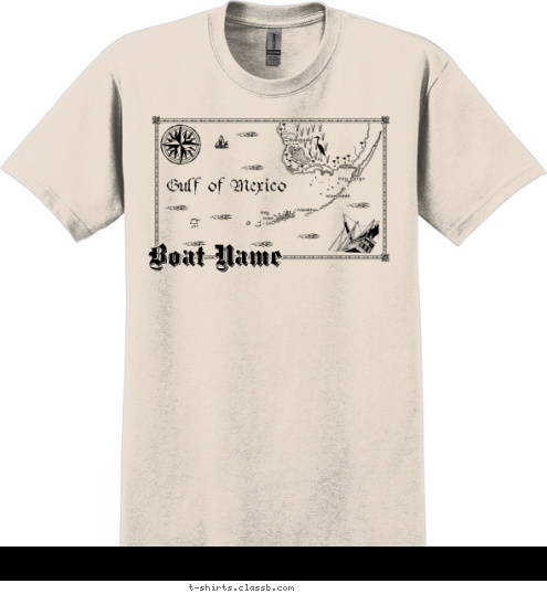 Home Port, USA Boat Name T-shirt Design SP1175