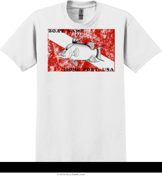 Divers Flag T-shirt Design