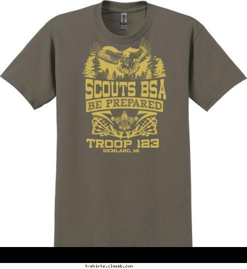 T-shirt Design Troop 294 Shirt