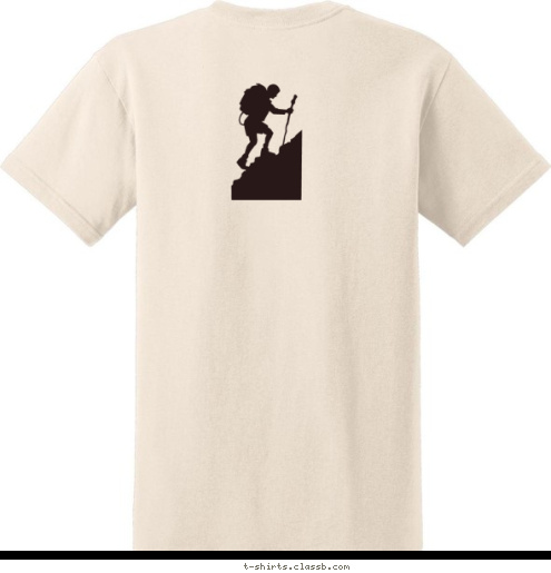 Ridgewood, New Jersey Troop 7 Troop 7 Be Prepared T-shirt Design 