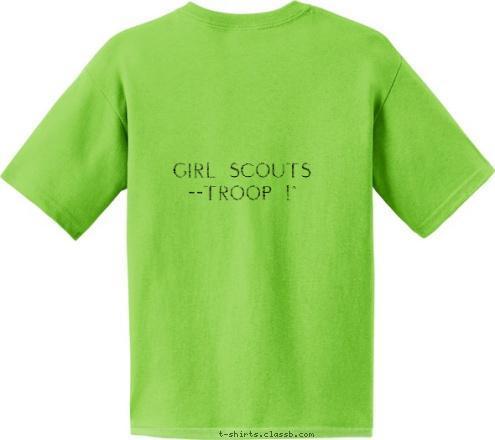 girl scouts --troop 16 girl scouts --troop 16 T-shirt Design 