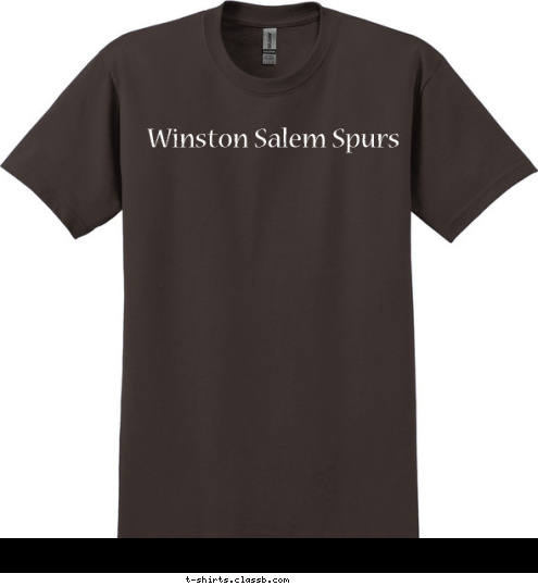 Winston Salem Spurs T-shirt Design 