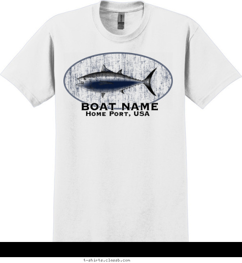 Home Port, USA BOAT NAME T-shirt Design SP1183