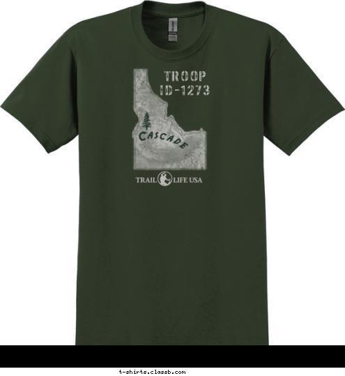 T-shirt Design TLUSA ID-1273 Topo