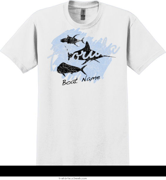 Florida fishing T-shirt Design